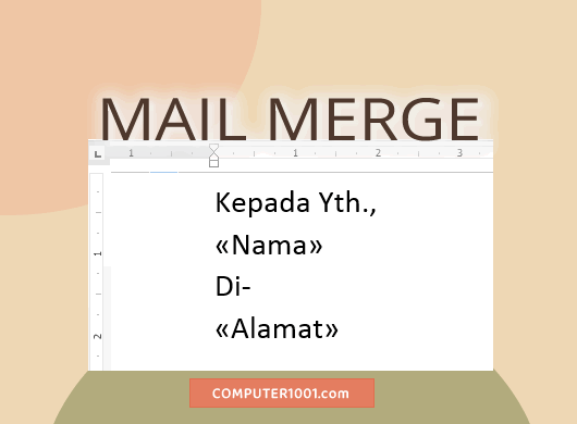 Cara Membuat Mail Merge Di Word