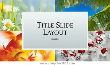 background powerpoint bunga